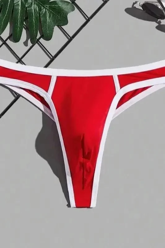 Deluxerie Mens Thong Edel