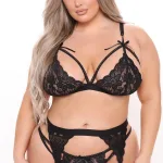 Deluxerie Dessous-Set für Große Größen Idelle