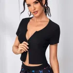 Deluxerie Top Crop Adorabelle