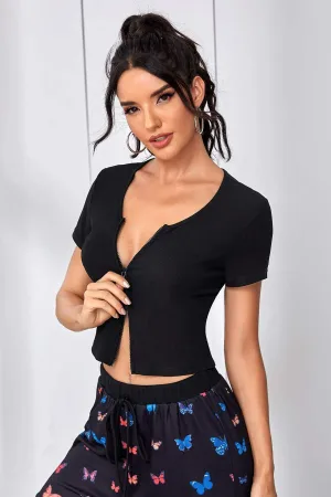 Deluxerie Top Crop Adorabelle