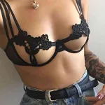 Deluxerie Completo di Reggiseno Sexy Chenelle