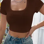 Deluxerie Top Crop Eyrica