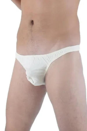 Erkek Beyaz Fantezi Seksi Tanga DM291157