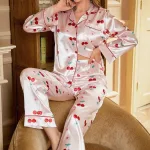 Deluxerie Set de pijamale Yoanna
