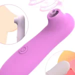 Mor Renkli Silikonlu Vibratör HPR-11013