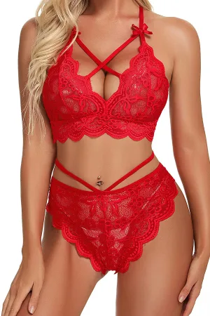 Deluxerie Erotisches BH-Set Doreina