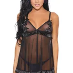 Deluxerie Babydoll-Set Rashelle
