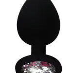 Siyah Silikon Anal Plug HPR-41025