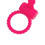 Pembe Renkli Yumuşak Silikonlu Titreşimli Penis Halkası HPR-T769005