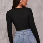 Deluxerie Top Crop Ebonny