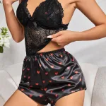 Deluxerie Sort szett Aloshen
