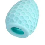 Turkuaz Cep Tipi Tırtıklı Desenli Yumurta Mastürbatör HPR-T763016