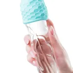 Turkuaz Cep Tipi Tırtıklı Desenli Yumurta Mastürbatör HPR-T763016