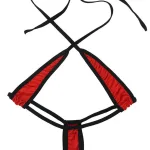 Kırmızı Fantezi Seksi Büyük Beden Bodysuit B-66112KRM