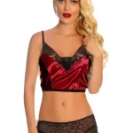 Deluxerie Crop Top Set Briella