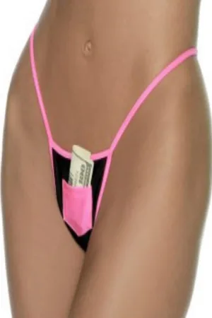 Pembe Fantezi Seksi String TP100811