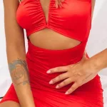 Deluxerie Mini Vestido Majida
