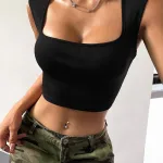 Deluxerie Top Crop Florene
