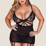 Deluxerie Dessous-Set für Große Größen Faricka