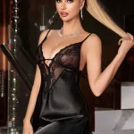 Deluxerie Natkjole Inollien