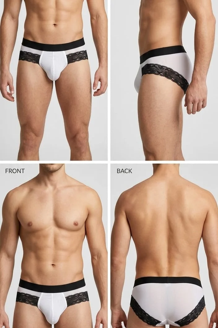 Deluxerie Mens Brief Felmonien
