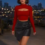Deluxerie Crop Top Rozin