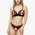 Deluxerie Erotisches BH-Set Enastrin